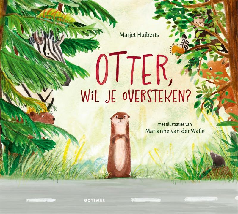 Omslag van boek: Otter, wil je oversteken?