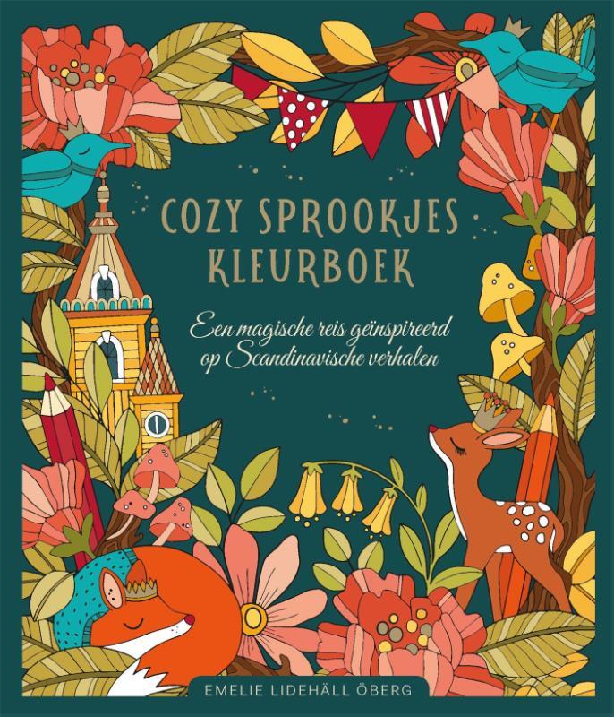 Omslag van boek: Cozy Sprookjes kleurboek