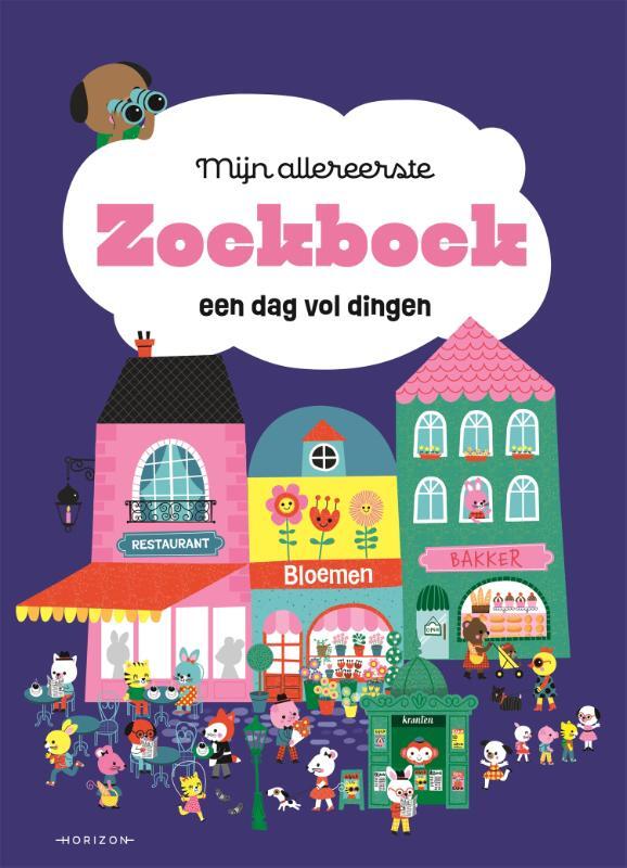 Omslag van boek: Mijn allereerste zoekboek: Een dag vol dingen
