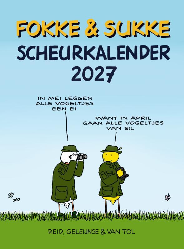 Omslag van boek: Fokke & Sukke Scheurkalender 2027