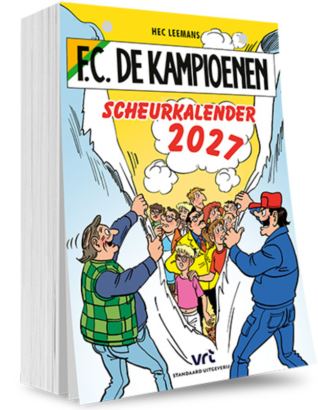 Omslag van boek: 2027F.C. De Kampioenen scheurkalender