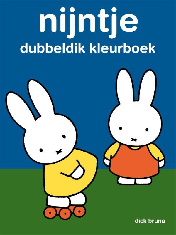 Omslag van boek: nijntje dubbeldik kleurboek