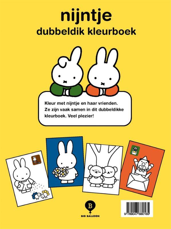 nijntje dubbeldik kleurboek 2