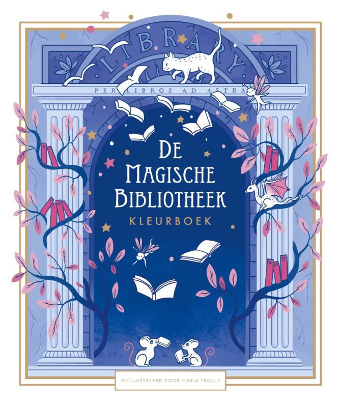 Omslag van boek: De magische bibliotheek