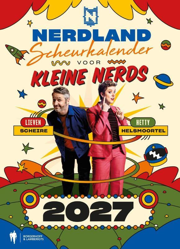 Omslag van boek: Scheurkalender kleine nerds 2027