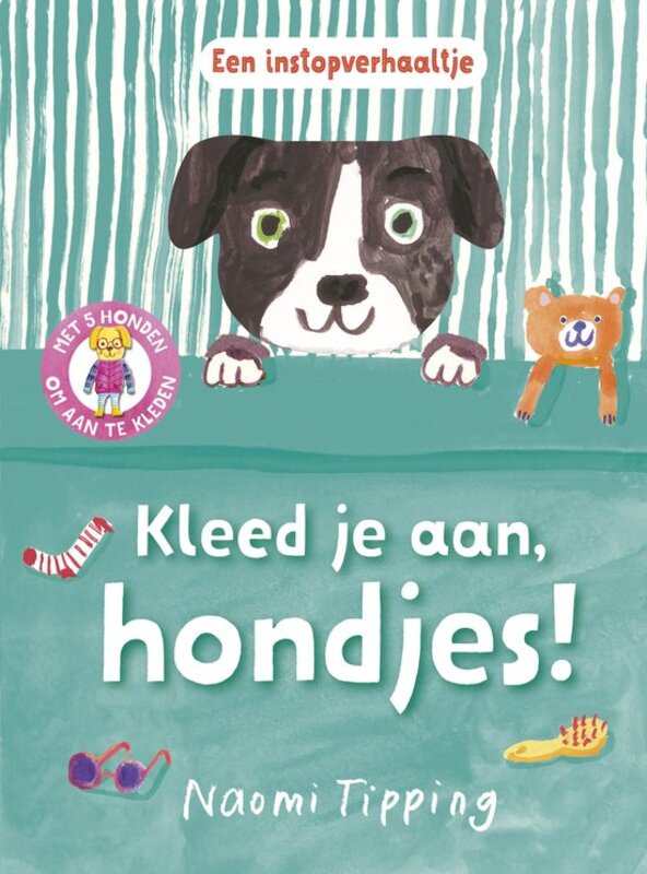 Omslag van boek: Kleed je aan, hondjes!