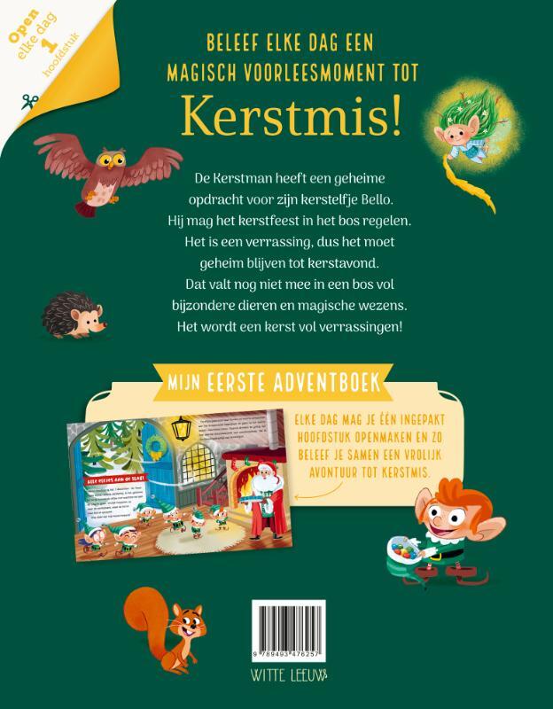 Mijn eerste adventboek - Kerstmis in het dierenbos 2