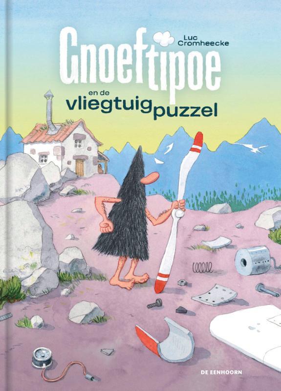 Omslag van boek: Gnoeftipoe en de vliegtuigpuzzel