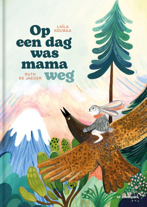 Omslag van boek: Op een dag was mama weg