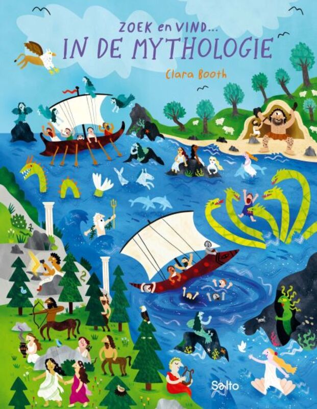 Omslag van boek: Zoek en vind... in de mythologie