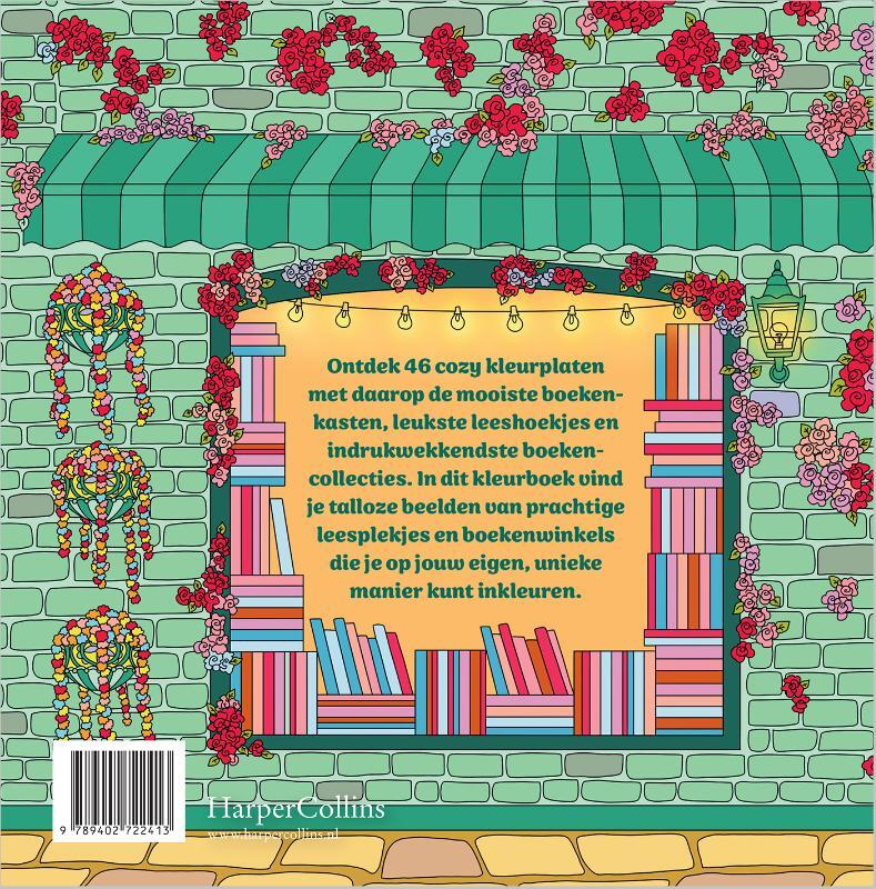 Cozy Bookshops-kleurboek 2