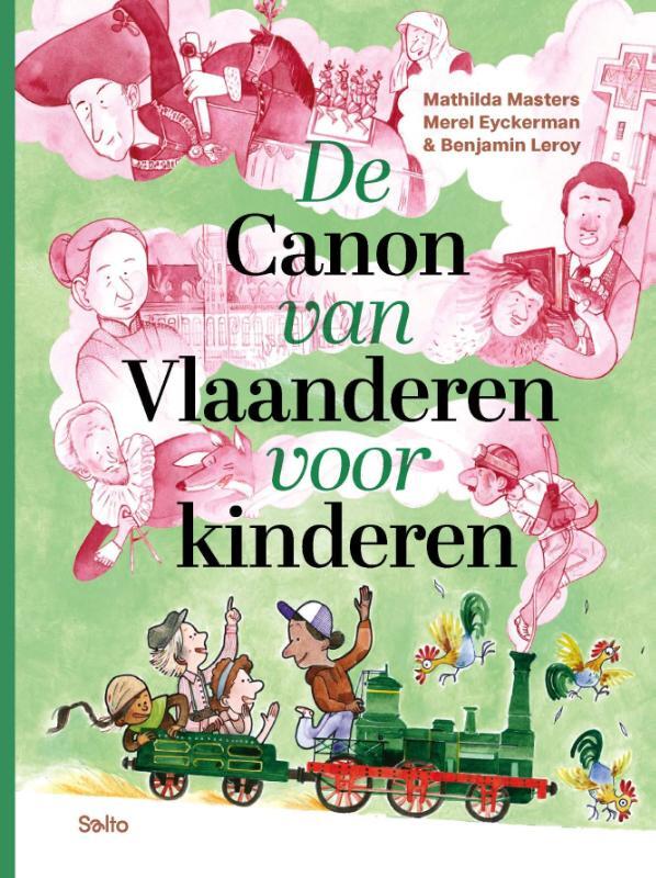 Omslag van boek: De Canon van Vlaanderen voor kinderen