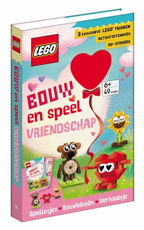 Omslag van boek: LEGO® Bouw en speel Vriendschap