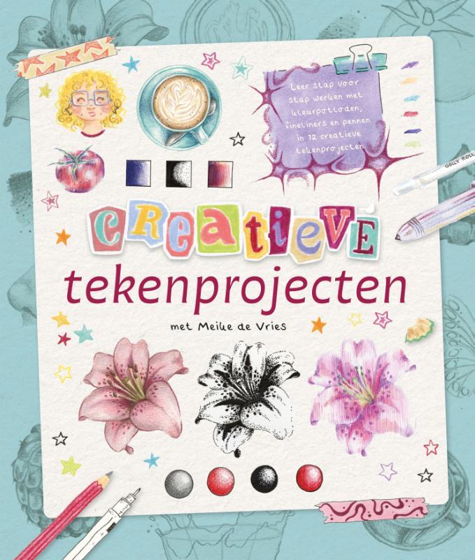 Omslag van boek: Creatieve tekenprojecten