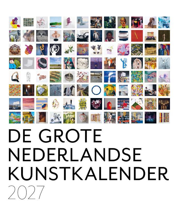 Omslag van boek: De Grote Nederlandse Kunstkalender 2027
