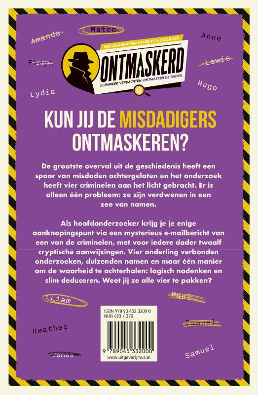 Wie zijn de misdadigers? 2