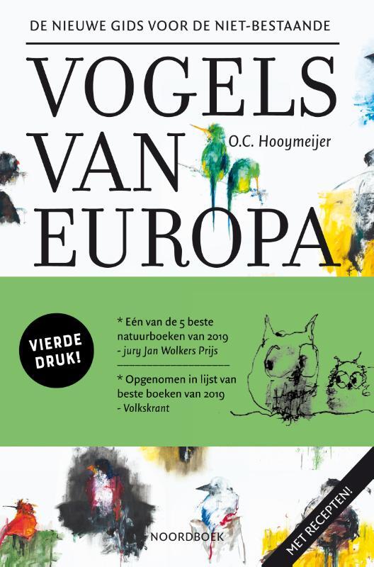 Omslag van boek: De nieuwe gids voor de niet-bestaande vogels van Europa