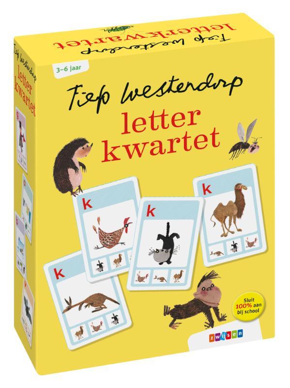 Omslag van boek: Fiep Westendorp letterkwartet