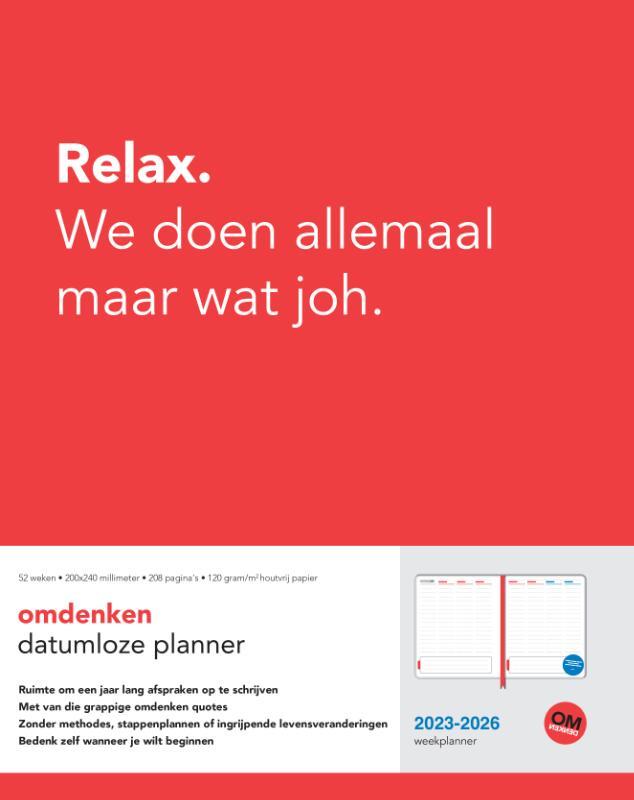 Omslag van boek: Omdenken planner groot