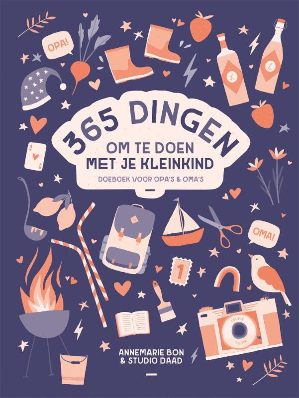 Omslag van boek: 365 dingen om te doen met je kleinkind