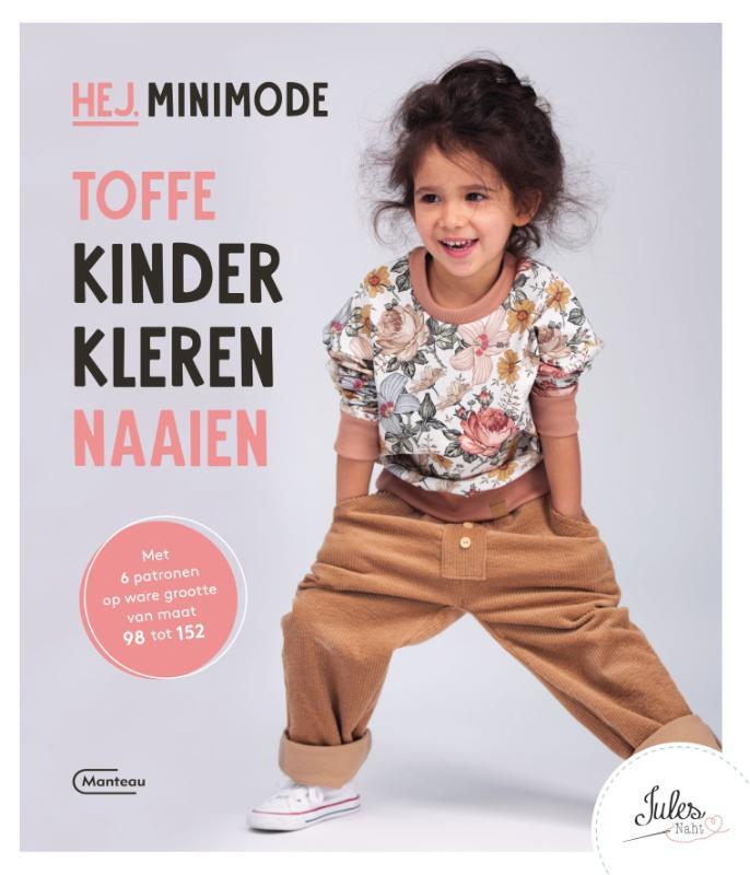 Omslag van boek: HEJ. MINIMODE Toffe kinderkleren naaien