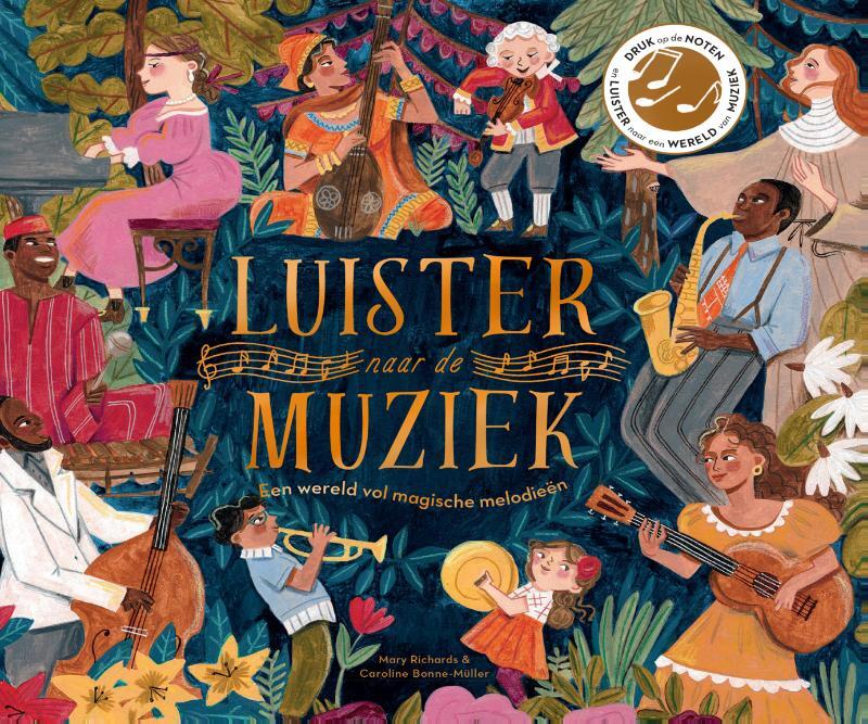 Omslag van boek: Luister naar de muziek