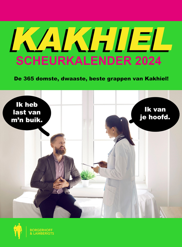 Omslag van boek: Kakhiel scheurkalender 2024