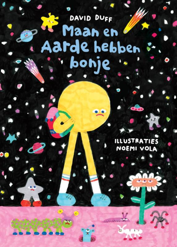 Omslag van boek: Maan en Aarde hebben bonje