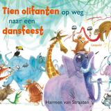 Tien olifanten op weg naar een dansfeest 1