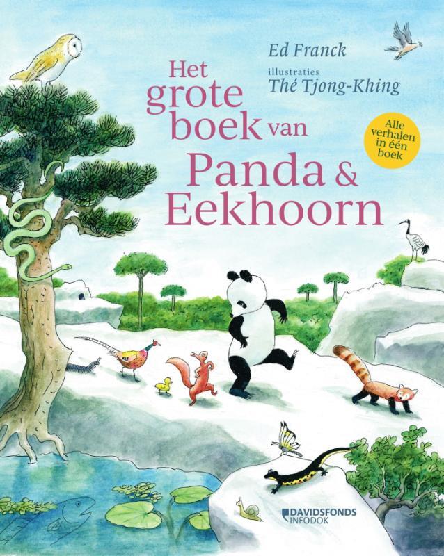 Omslag van boek: Het grote boek van Panda en Eekhoorn