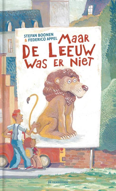 Omslag van boek: Maar de leeuw was er niet