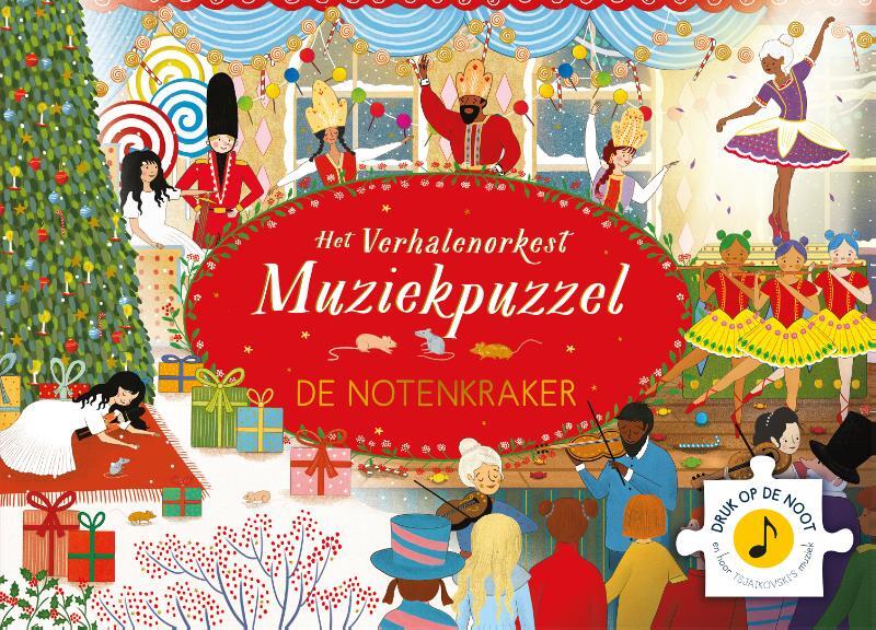 Omslag van boek: Muziekpuzzel - De notenkraker