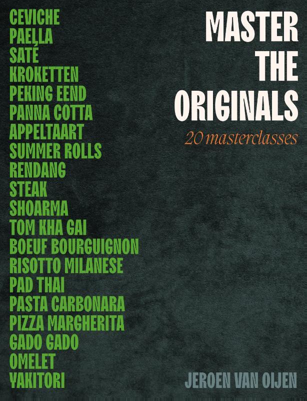 Omslag van boek: Master the originals