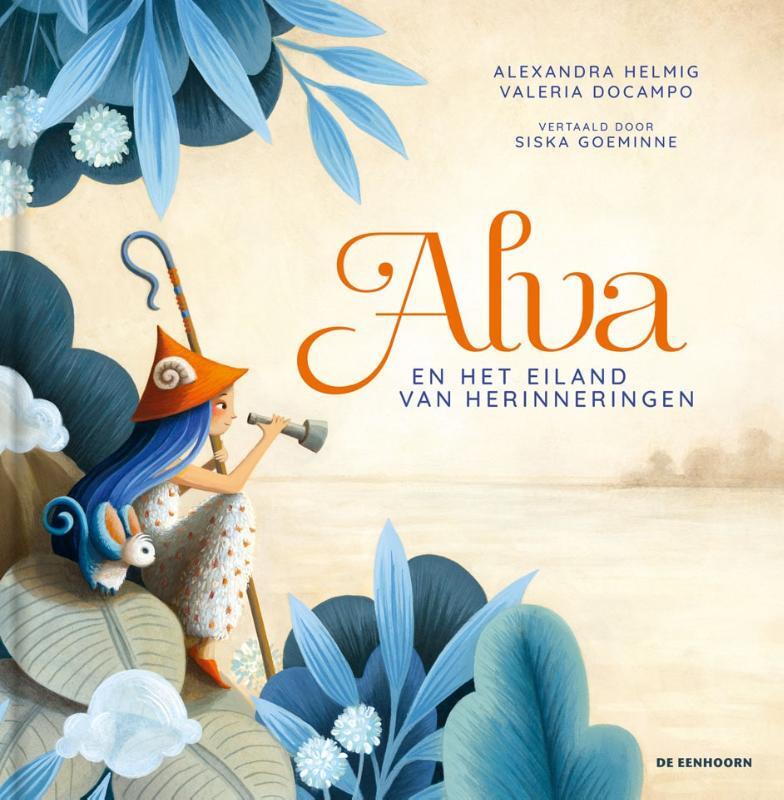 Omslag van boek: Alva en het eiland van herinneringen