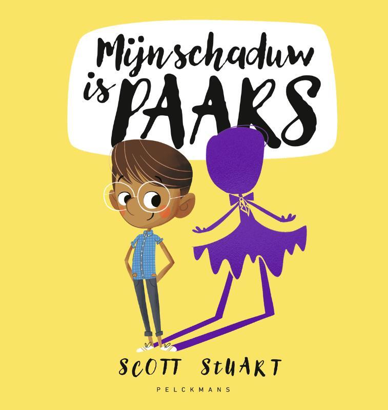 Omslag van boek: Mijn schaduw is paars