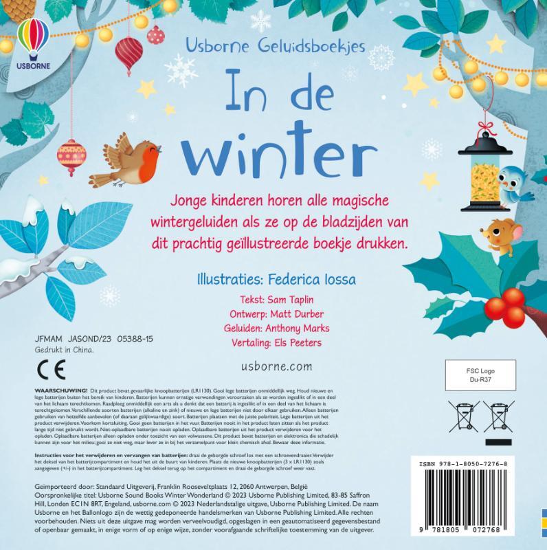 In de winter 2