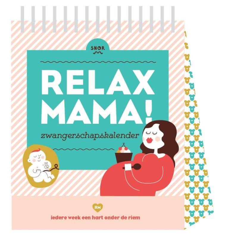 Omslag van boek: Relax mama zwangerschapskalender