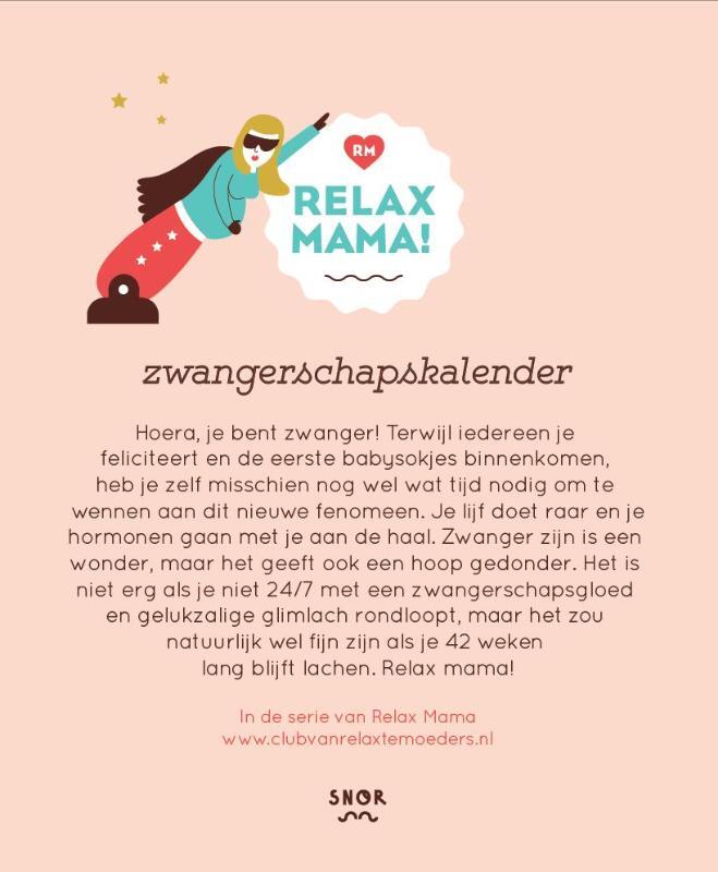Relax mama zwangerschapskalender 2