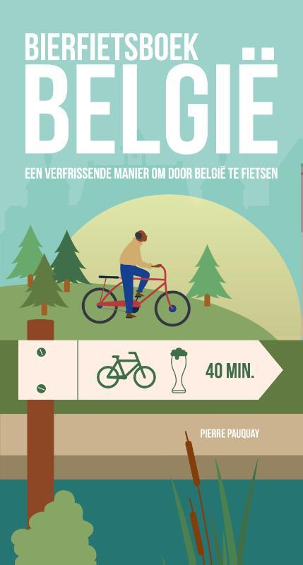 Omslag van boek: Bierfietsboek België