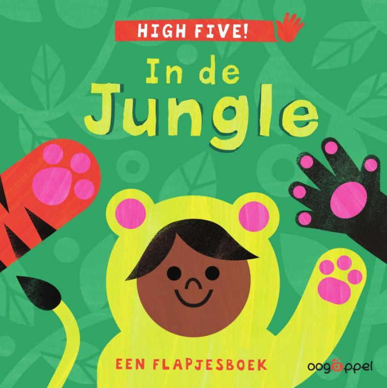 Omslag van boek: High five! In de jungle