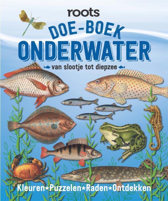 Omslag van boek: Doe-boek onderwater