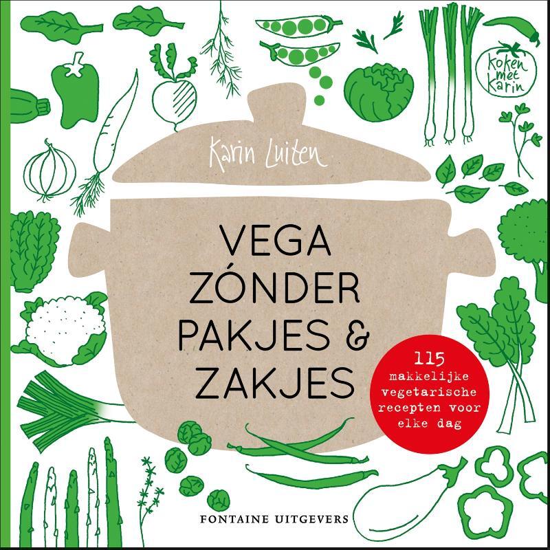 Omslag van boek: Vega zónder pakjes & zakjes