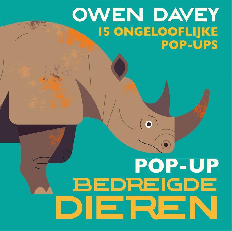 Omslag van boek: Pop-up bedreigde dieren