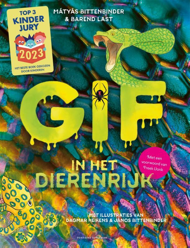 Omslag van boek: Gif in het dierenrijk