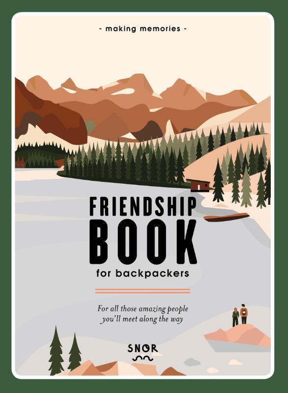 Omslag van boek: Friendship book for Backpackers