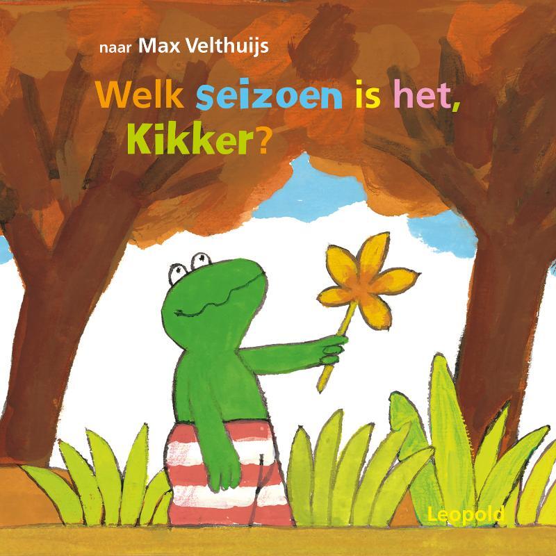 Omslag van boek: Welk seizoen is het, Kikker?