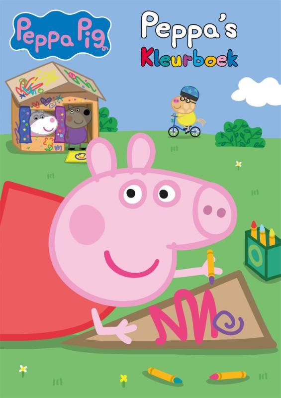 Omslag van boek: Peppa's kleurboek