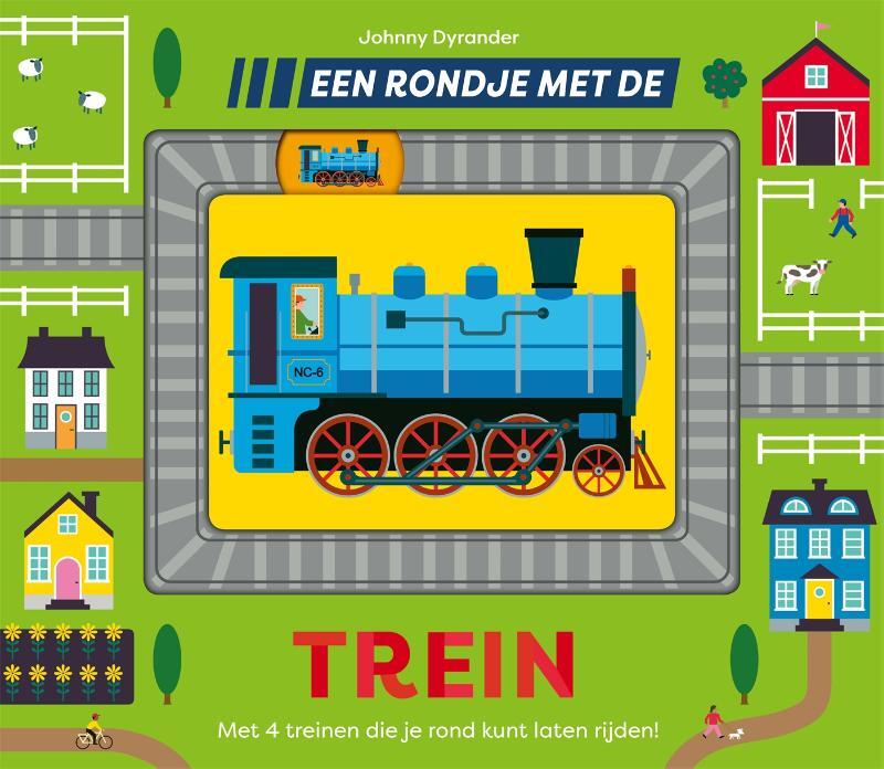 Omslag van boek: Een rondje met de trein