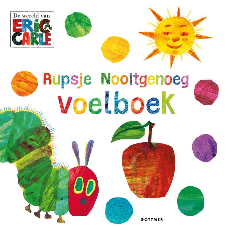 Omslag van boek: Rupsje Nooitgenoeg voelboek