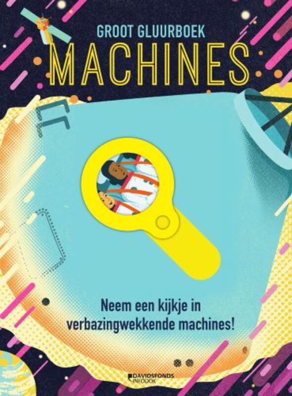 Omslag van boek: Groot gluurboek: machines